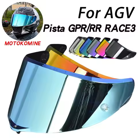 16 Colors Motorcycle Full Face Helmet Visor Lens Case for AGV PISTA GP R GP RR Corsa R Corsa RR RACE
