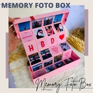 Murah Kado Memory Foto Box Hadiah Buat Ulang Tahun | Anniversary Cewek