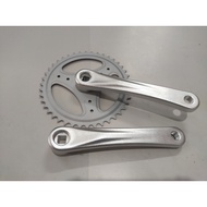 Premium 42-tooth 1-layer aluminum disc crank