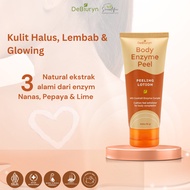 DeBiuryn Enzyme Body Exfoliating Lotion - Removes Dead Skin Cells & Makes Skin Glowing
