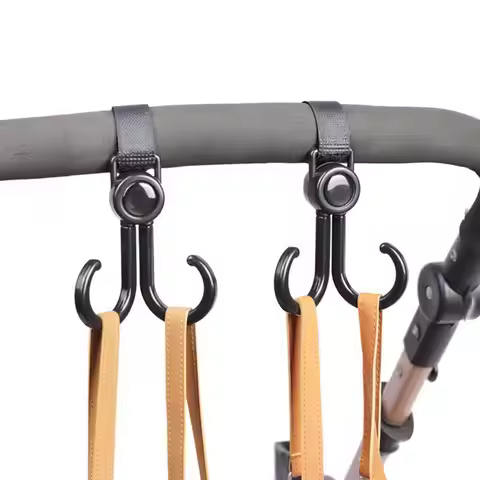 2/4Pcs Electric Bicycle Hooks, Baby Stroller Hooks, Non-Perforated Multifunctional Hooks, Motorcycle