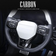 For Kia EV6 2025 GT /GT Line Car Interior Steering Wheel Button Frame Decoration Trim Cover Accessor