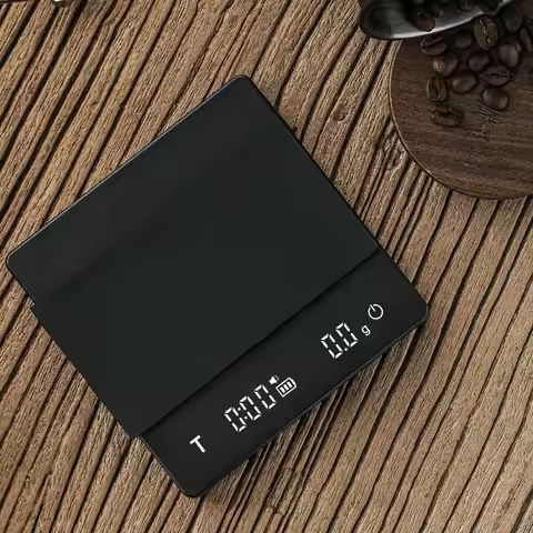 MHW-3BOMBER Smart Coffee Scale Timer 2kg/0.1g High Precision Kitchen Scales Drip Coffee Espresso Sca