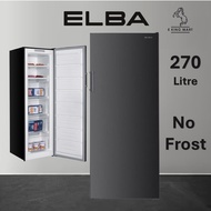 ELBA EUF-Q2750FF Frost Free Upright Freezer 270 Litre  / 220L EUF-N2239(GR) 5 Transparent Drawers