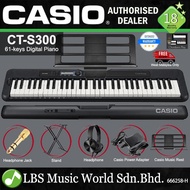 Casio CT-S300 61 Key Casiotone Electric Keyboard Full Package Music Piano (CTS300 CT S300 CTS 300)