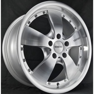 VENOMZ 16 inch 7JJ 5X100 ET40 CAR SPORT RIMS CHEAP WHEELS SILVER 818-7