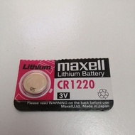 Maxell lithium BATTERY CR1220 3V