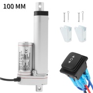 ChgImposs 50-400Mm ตัวกระตุ้นการเคลื่อนที่เชิงเส้น12V ความเร็วสูง14มิลลิเมตร/วินาที1000N/220lb กันน้