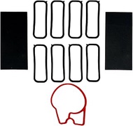 Intake Manifold Lower Seal O-Ring & Throttle Body Gasket Set Kit for 1997-2004 LS1 LS6 Fast LSX Cath