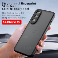 For OnePlus Nord 5 Nord5 1+  2025 Translucent Matte Phone Case Anti-knock PC TPU Full Casing 1+Nord5