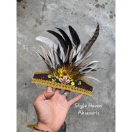 Dayak crown with jewel shell