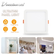 DingDian LED 220V Square LED Panel 6W 8W 15W 20W Ceiling DownLights Ultrathin Recessed Downlight for Room