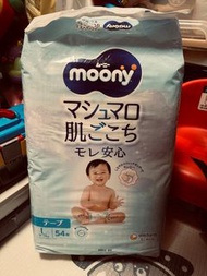 Moony 尿片 L 碼 54 片 