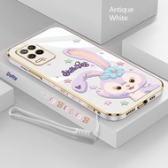 Ốp Điện Thoại OPPO A54 A55 A16 A16s A16K A15 A15s Ốp Điện Thoại Hình Hoa Văn Dễ Thương Sang Trọng Ốp