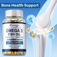 Omega 3 Premium Brain And Heart Health Eye Bone And Joint Care 30 Capsules Supplement