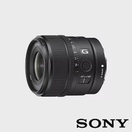 SONY E 15mm F1.4 G 廣角定焦鏡頭 SEL15F14G 公司貨