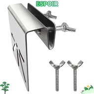 IESPOIRHA Gutter Bracket, Gutter Mount Channel Mount Wall Mount Bracket, Metal Wall Mount Drainage C