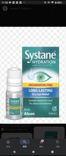 Systane Hydration Lubricant Eye Drops 10ml