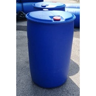 Bebas Kimia Tong Drum Plastik 200 Liter /Blue Drum Plastic /Bekas Tong READY STOCK ( One Order 1 Uni