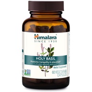 Himalaya Holy Basil Supplement, Reduce Cortisol, 720mg, 60 Capsules | Support for Stress Relief, Hea
