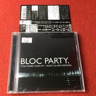 2CD (Japan Edition  )  Bloc Party Two More Years  Silent Alarm Remixed      zeng