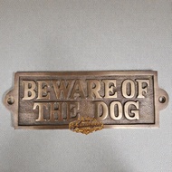 Beware Of The Dog Room Sign Wall Decor Poster Beware Of The Dog
