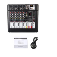 NEW BAXS PMX602D/PMX602S Pengaduk Audio Profesional 6 saluran mixer Penguat bawaan 450 watt 2 salura