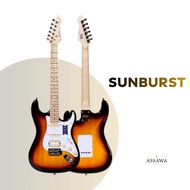 กีตาร์ไฟฟ้า Saga Dazzle Standard Series ทรง Stratocaster คอเมเปิ้ล ปิ๊กอัพ HSS เล่นได้หลายแนว พร้อมเ