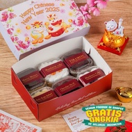 [READY] Joyful Mini dessertbox hampers chinese new year chinese new year | Joyful Mini Dessertbox 4i