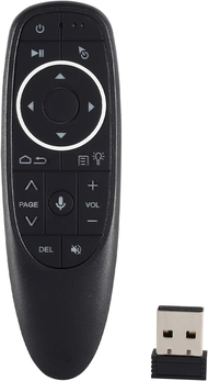 G10s Pro Voice Air Fly Mouse with Backlight 2.4G Wireless 6-Axis Gyroscope Air Mouse Remote Control 