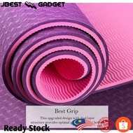 183cm x 61cm x 6mm Fitness Yoga Exercise Non-slip Yoga Mat