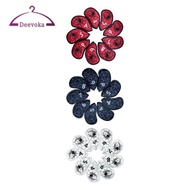 [deevoka] 9x Golf Iron Club Head Covers Spider Pattern Golf Headcover Waterproof 4-9,P,A,S Protectio
