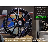 NEW RIM 17 5X100 RAYS GRAM LIGHTS WISH POLO VENTO BEETLE ALTIS CALDINA CT200H