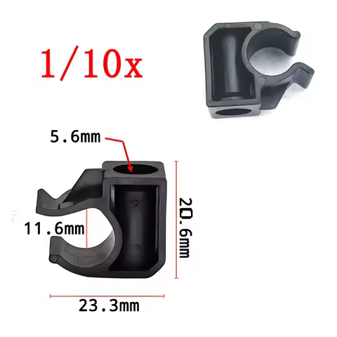 1/10x Handbrake Cable Guide Tube Fixing Clips for Audi TT 8N Mk1 Volkswagen Bracket 6X0-609-657-A 6X