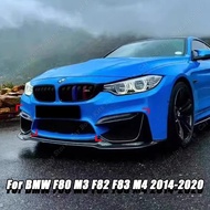 Car Front Bumper Splitter Lip Diffuser Intake Frame Spoiler Cover Trim for BMW F80 M3 F82 F83 M4 201