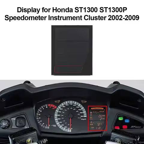 Display Screen for Honda ST1300 ST1300P Speedometer Instrument Cluster