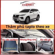 Premium 3-layer Toyota FORTUNER dashboard carpet