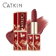 CATKIN Lipstick Makeup Red Orange Matte Semi-Matte Long Lasting Moisturize Liptint Long Lasting Lipm