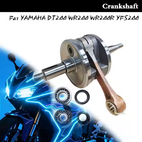 Motorcycle Accessories Engine Crankshaft Assembly Fit For YAMAHA DT200 WR200 WR200R YFS200 DT WR 200