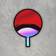 HP Uciha Logo Anime Sticker, 7 cm cellphone & laptop case sticker