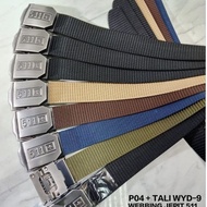 Men's belt 511 canvas clip-onWanita Nilon.