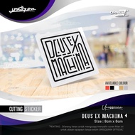 Uq Deus Ex Machina Sticker 04 | Cutting STICKER Deus Ex Machina | Deus