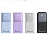 ROMAXX F6 PD 20W + QC 33W with Built In Output Cable LED Digital Display 10000mAh Powerbank