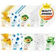 [korea beauty]Eunyul Natural Mask Pack Aloe 10p + Collagen 10p + Pearl 10p + Hyaluron 10p + Avocado 
