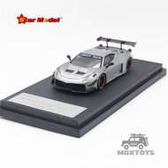 Star Model 1:64 LB-Silhouette Works 458 GT Raw Special limited 399 Diecast Model Car