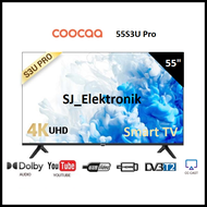 LED TV CooCaa 55 Inch 55S3U Pro UHD 4K Smart Digital TV