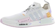 Originals NMD R1 Womens Shoes Size 7, Color: White/Pink/Lavander