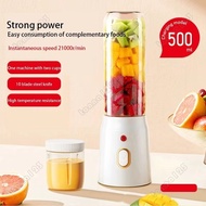 Portable Wireless Blender Electric Fruit Juicer Machine For Orange Ice Crushing 10 Blades Auxiliary Food Machine 1500mA Mixer