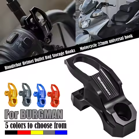 For AN200 AN250 AN400 AN650 Burgman AN 125 250 400 650 Motorcycle Accessories Helmet Hook Holder Cla