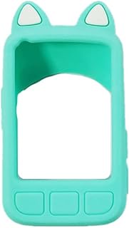 Voikoli Case Compatible with Wahoo Elemnt Bolt V2,Soft Silicone Protective Cover Case for Wahoo Elemnt Bolt V2 GPS Cycling Accessories (Cat-Teal Green)